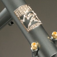 Custom Blend Steel Road Frame w/ Custom Liquid Paint.