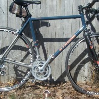 After three months in the basement of our New England home, and with lots of help from Barry A, another Strong Owner, we finally completed and test rode ‘Carpe Diem Biker’ last week on Cape Cod. The frame and Campy Centaur was every bit as responsive as I’d hoped, and the fit feels great. After […]