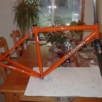 Custom blend of S3 and Life, Cyclocross frame. It’s beautiful.