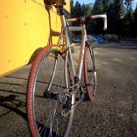 First ride on the Ti CX bike today. It’s everything that I hoped it would be. Super sweet ride!Here’s a few pics for the gallery. Big thanks to Chad at College Cyclery in Reno for the awesome build up and Wayne for gluing on the red Tufos. Chad told me the Hand Built Bicycle Show […]