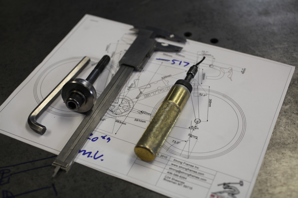 Your frame is drawn on BikeCAD Pro. BikeCAD Pro allows us to design the frame elements we discuss in the design phase as well as incorporate all the parts that will be used when the bike is assembled. This guarantees that all touch points will fall where they have been designed to. To ensure accuracy, […]