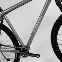 Custom Blend titanium 29er MTB with Sram XX1 and  Rock Shox.