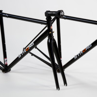 Here is a pair of identical Extralite steel road frames. They are True Temper S3 throughout. They also have a very nice looking semigloss finish.