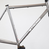 Custom Blend titanium gravel bike with Enve GRD fork.