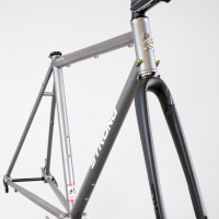 Custom Blend titanium gravel bike with Enve GRD fork.