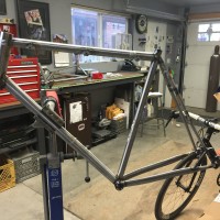 Custom Blend steel gravel bike