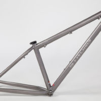 Double butted titanium 27.5″ MTB. 2.8 pounds.