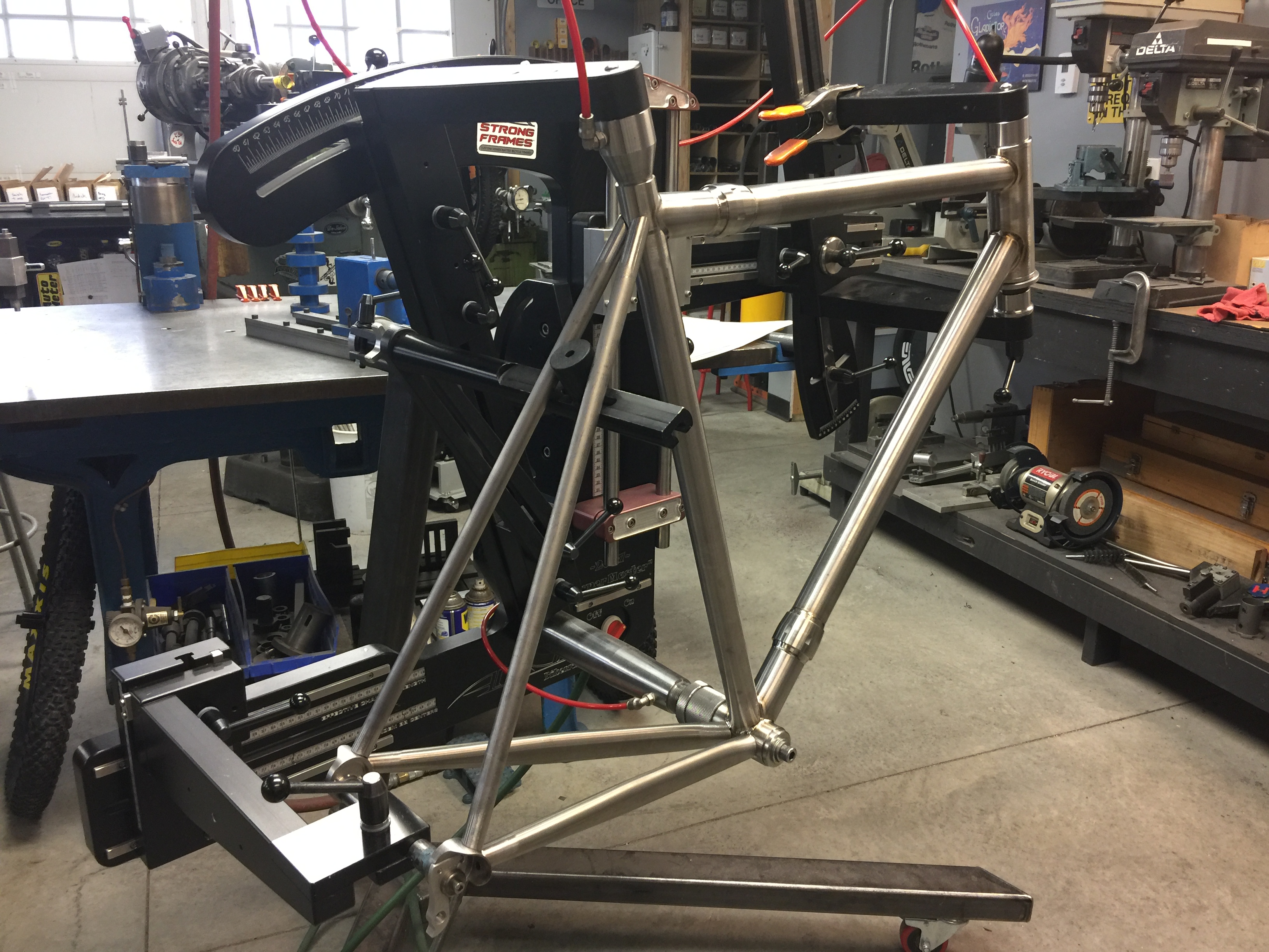 Strong Frames & Titanium Road Bike with S&S Couplings