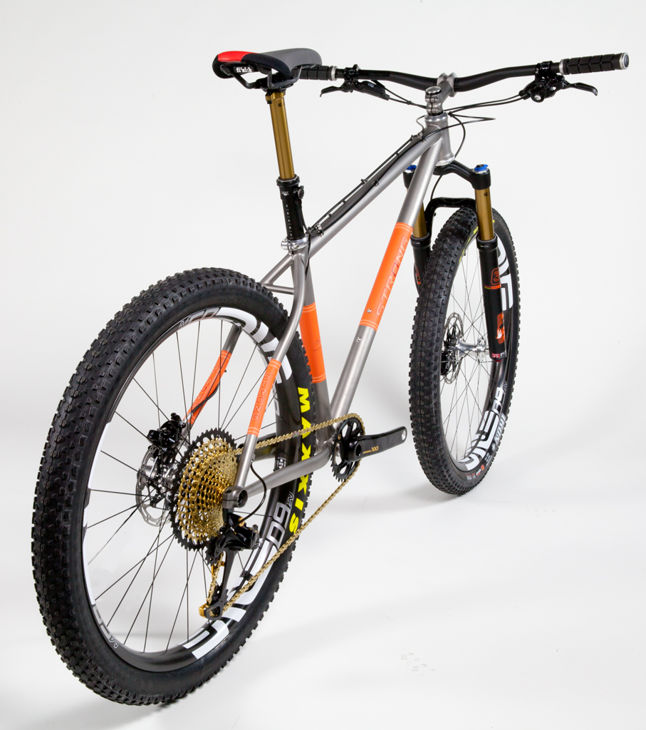 titanium 27.5 mountain bike