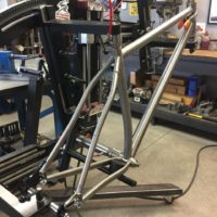 Titanium 29er MTB Single Speed with Sliders