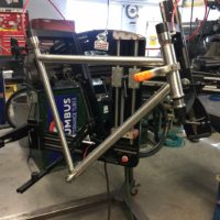 Custom Blend Steel Road Frame