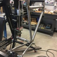 Custom Blend Steel Road Frame