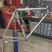 Custom Blend Steel Road Frame