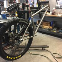 27.5 Plus Titanium Mountain Bike