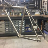 Titanium All-Road with Disc Brakes and Shimano Di2