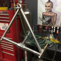 Double Butted Titanium Road Bike with Direct Mount Brakes