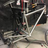 Double Butted Titanium Road Bike with Direct Mount Brakes