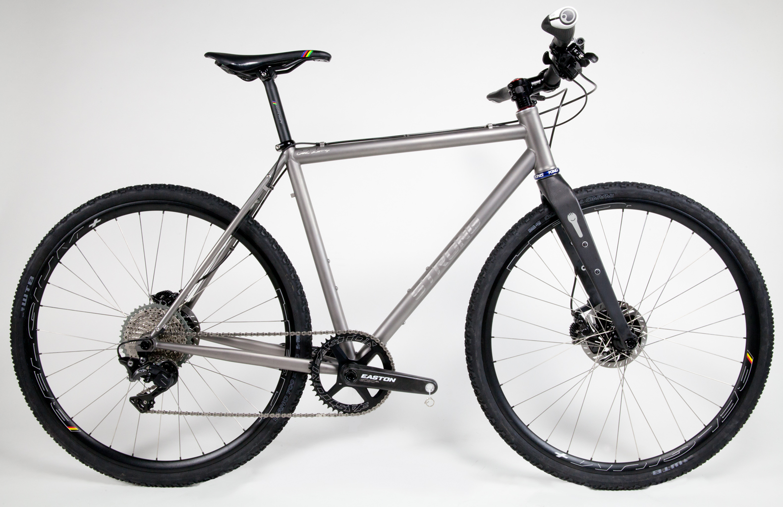titanium flat bar bike